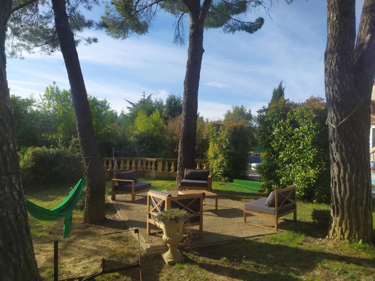 Villa Les Palmiers - Aux Portes D'Ales Saint Julien Les Rosiers 外观 照片